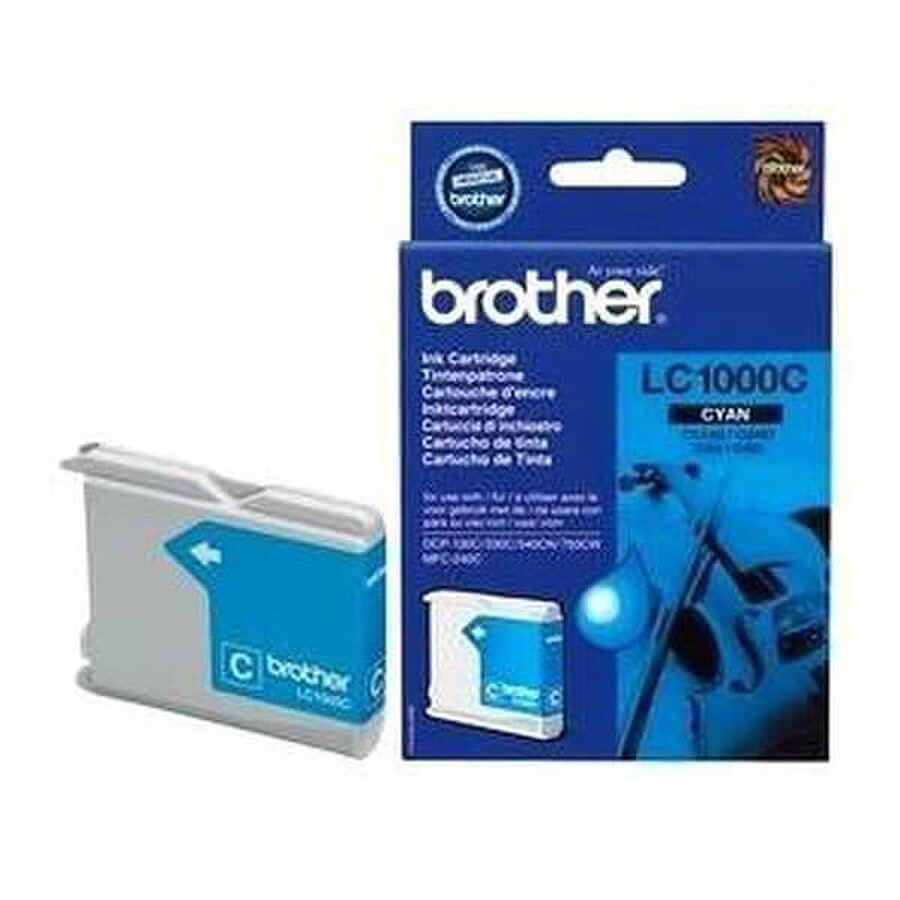 Cartouche d'encre Brother LC1000 - Cyan