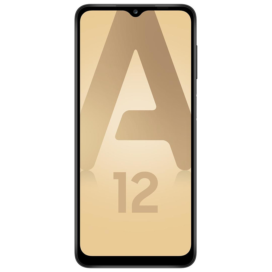 Smartphone reconditionné Samsung Galaxy A12 V2 (Noir) - 64 Go - 4 Go · Reconditionné