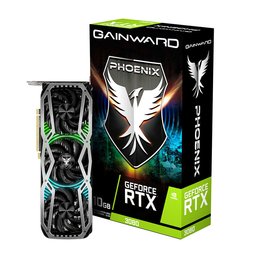 Carte graphique Gainward GeForce RTX 3080 Phoenix - Occasion