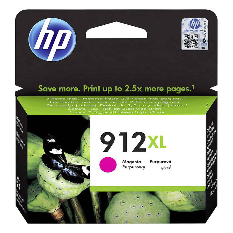 Cartouche d'encre HP 912XL Magenta 3YL82AE