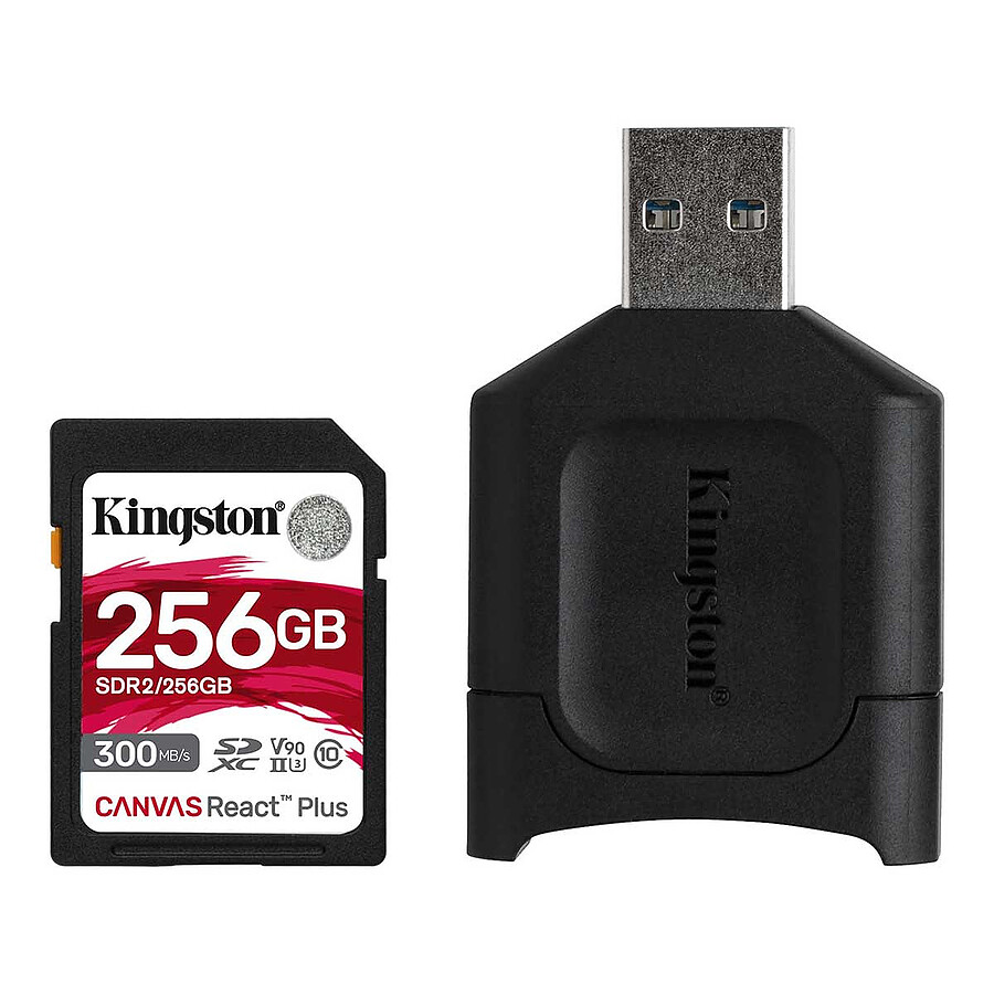 Kingston Canvas Plus SD carte mémoire 512 Go