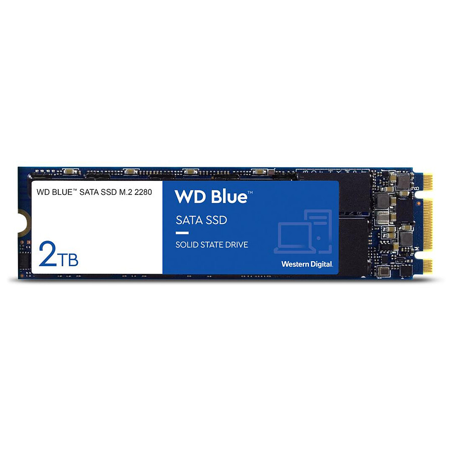 Western Digital WD Blue M.2 - 2 To - Disque SSD Western Digital