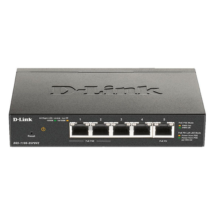 Switch et Commutateur D-Link DGS-1100-05PDV2