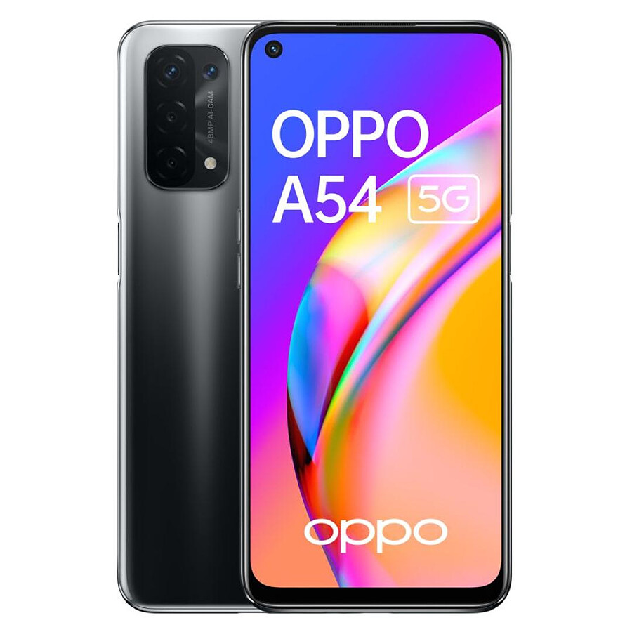 Smartphone reconditionné OPPO A54 5G (Noir) - 64 Go - 4 Go · Reconditionné