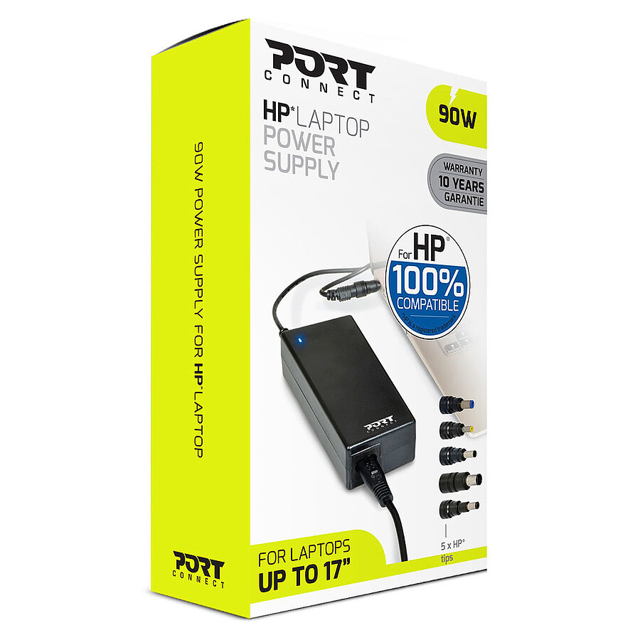 HP Adaptateur secteur USB 65W H6Y82AA #ABB - Chargeur PC portable HP sur