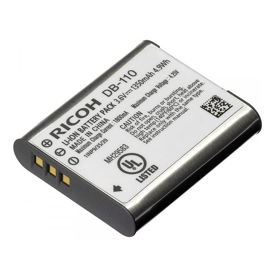 Batterie et chargeur Ricoh DB-110
