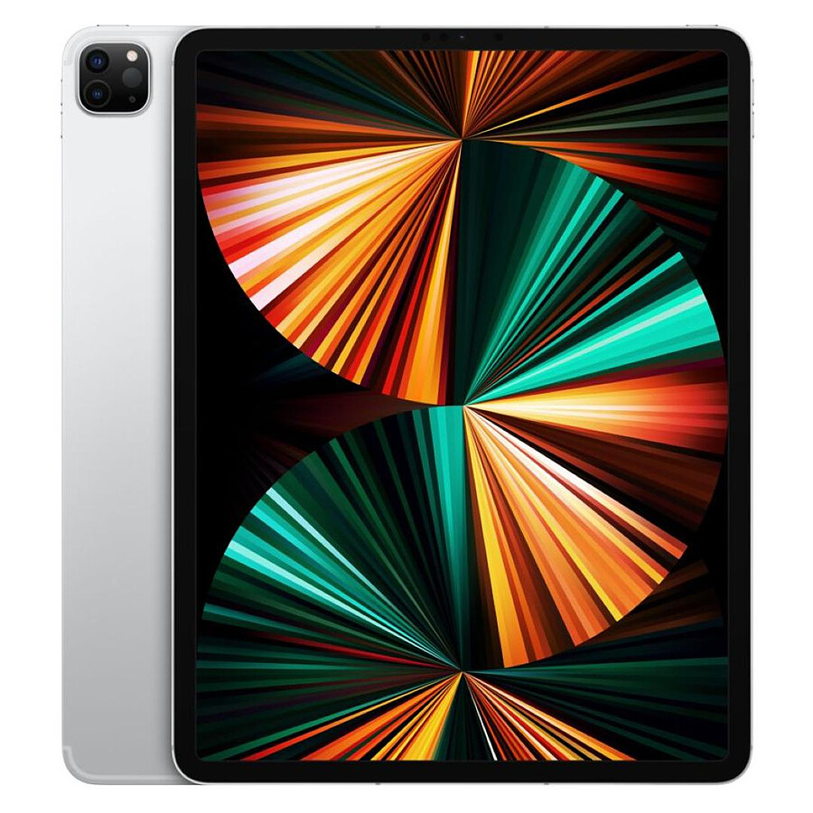 Tablette reconditionnée Apple iPad Pro 2021 12,9 pouces Wi-Fi + Cellular 5G - 512 Go - Argent · Reconditionné