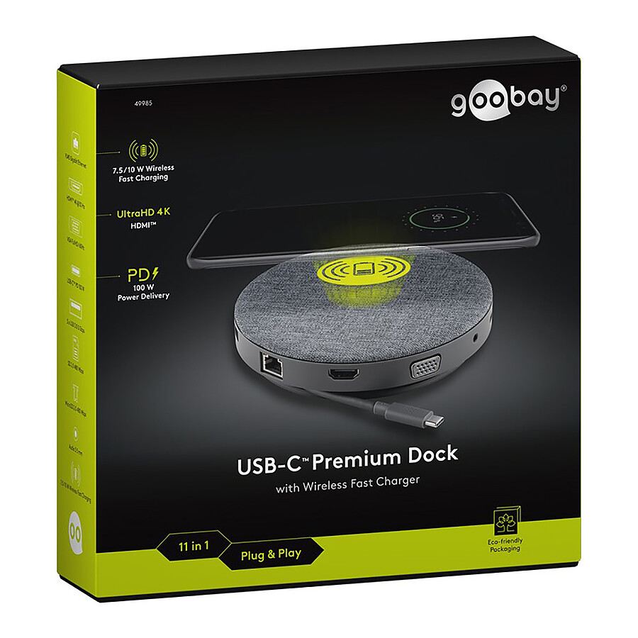 Goobay USBC Premium Dock Station d