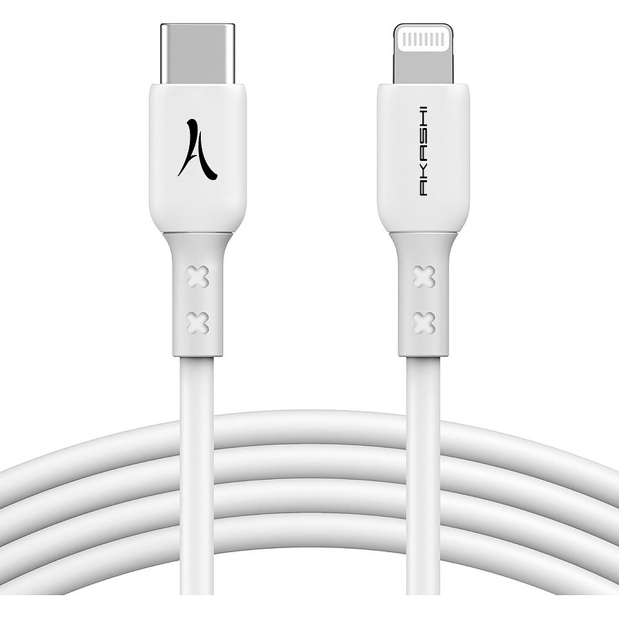 Adaptateurs et câbles Akashi Câble USB-C vers Lightning - 1.5 m