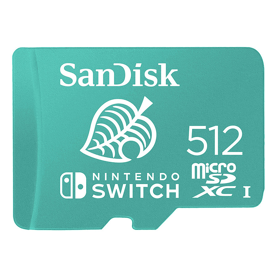 Carte mémoire SanDisk microSDXC Nintendo Switch 512 Go