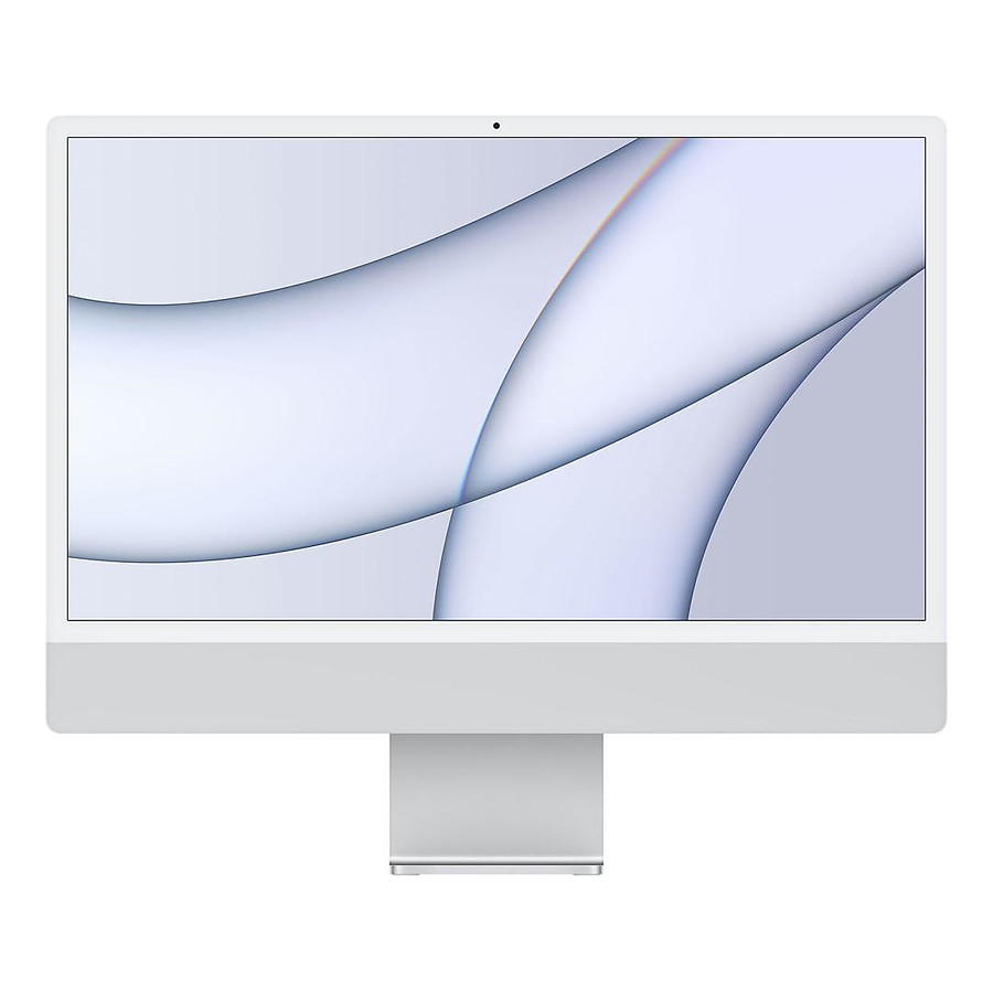 Apple 2023 iMac Ordinateur de Bureau Tout‑en‑Un avec Puce M3 : CPU 8 cœurs,  GPU 8 cœurs, écran Retina 4,5K 24 Pouces, 8 Go de mémoire unifiée, 256 Go  de Stockage SSD, Argent : : Informatique