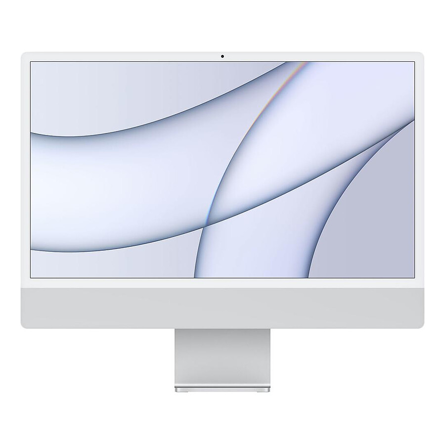 Mac et iMac reconditionné Apple iMac (2021) 24" 256 Go Argent (MGTF3FN/A) · Reconditionné