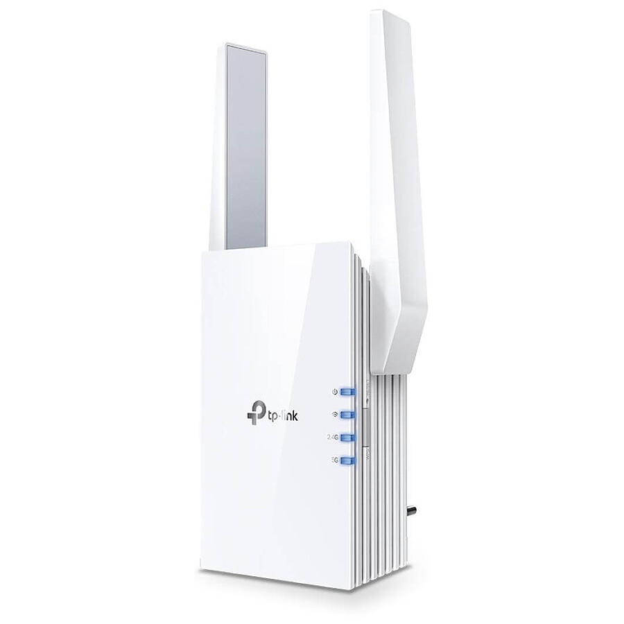 Répéteur WiFi 6 Antennes - Couvre 150m², élimine Les Zones Mortes - Compatible Toutes Box (Free, Orange, SFR, Bouygues)