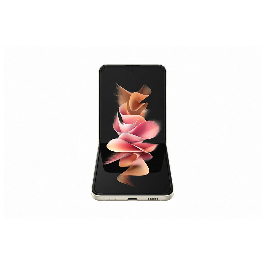 Smartphone reconditionné Samsung Galaxy Z Flip3 5G (crème) - 128 Go - 8 Go · Reconditionné