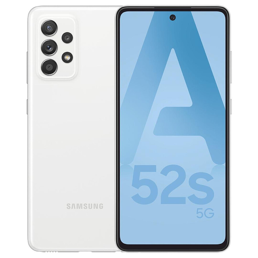 Smartphone reconditionné Samsung Galaxy A52s V2 5G (Blanc) - 128 Go · Reconditionné