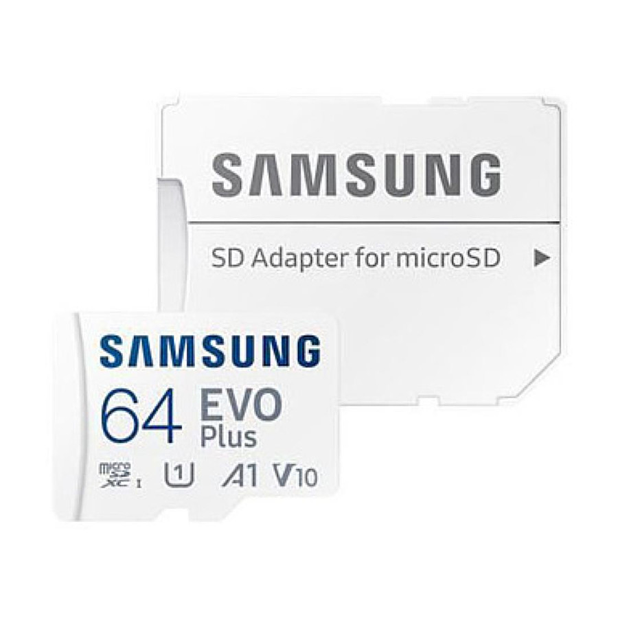 Carte mémoire Samsung EVO Plus microSD 64 Go