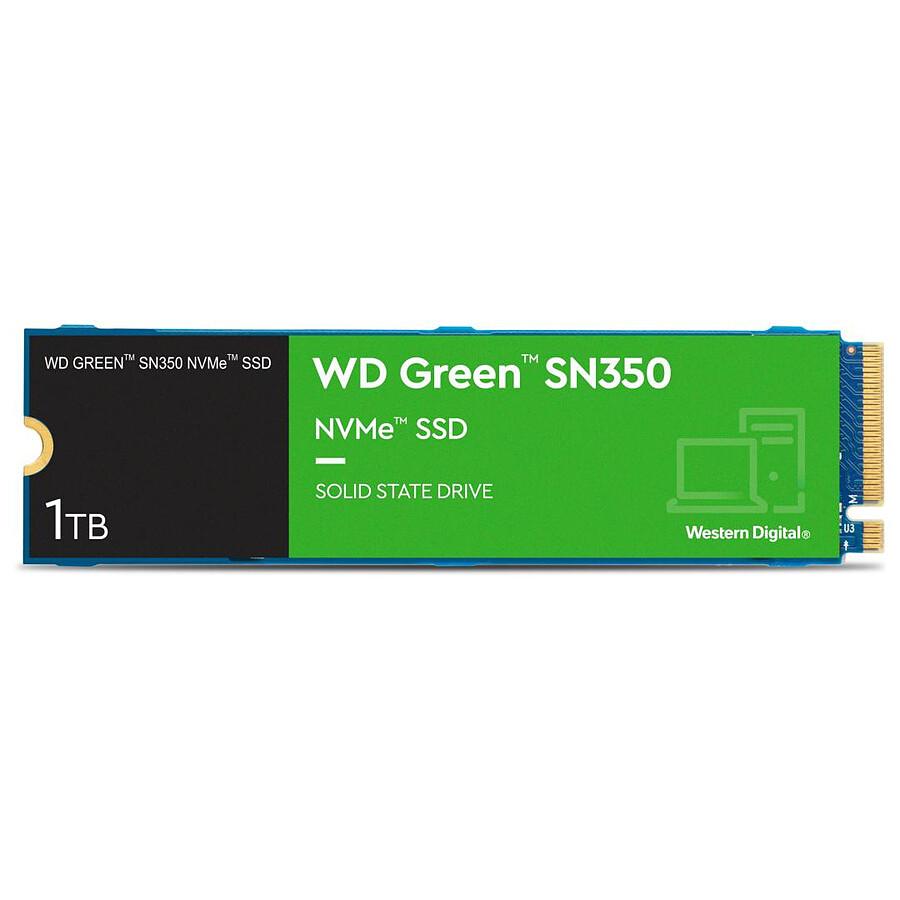 Disque SSD Western Digital WD Green SN350 T2 - 1 To