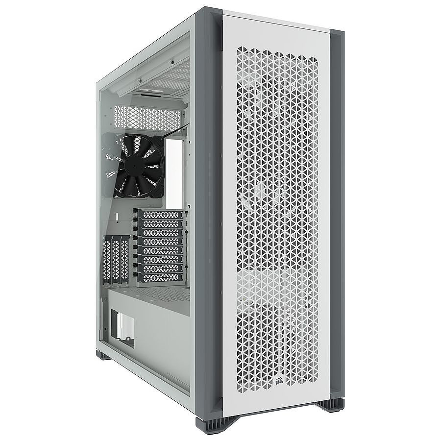 Boîtier PC Corsair  ICUE 7000D - Blanc
