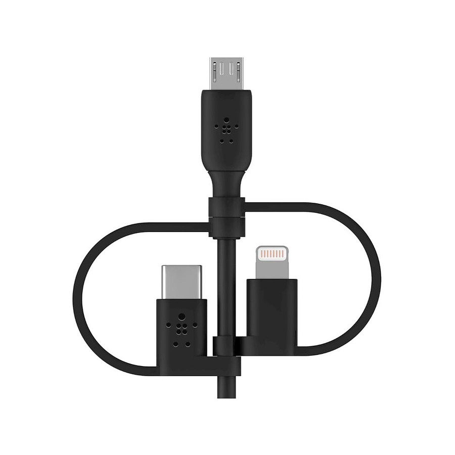 BELKIN Câble USB-C vers USB-C Silicon Tréssé 2m Rose