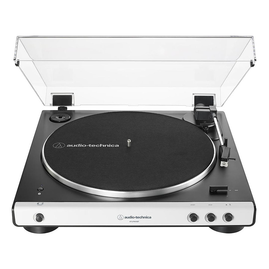 Platine Vinyles Audio-Technica AT-LP60XBT Blanc