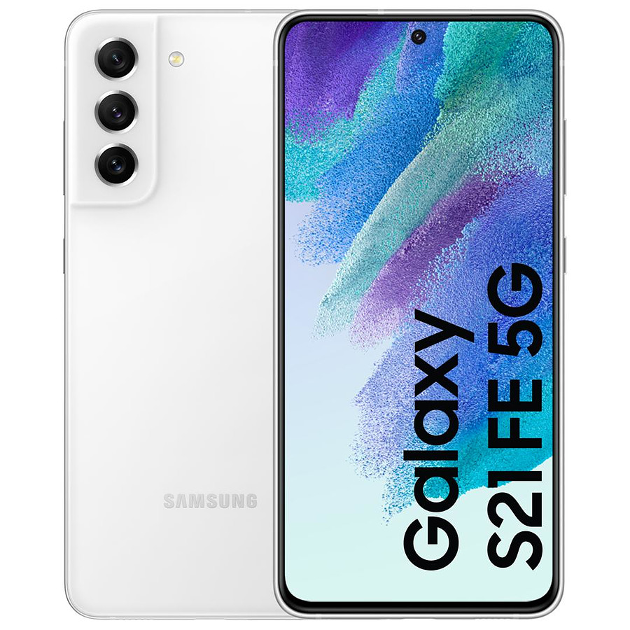 Smartphone reconditionné Samsung Galaxy S21 FE 5G (Blanc) - 128 Go - 6 Go · Reconditionné