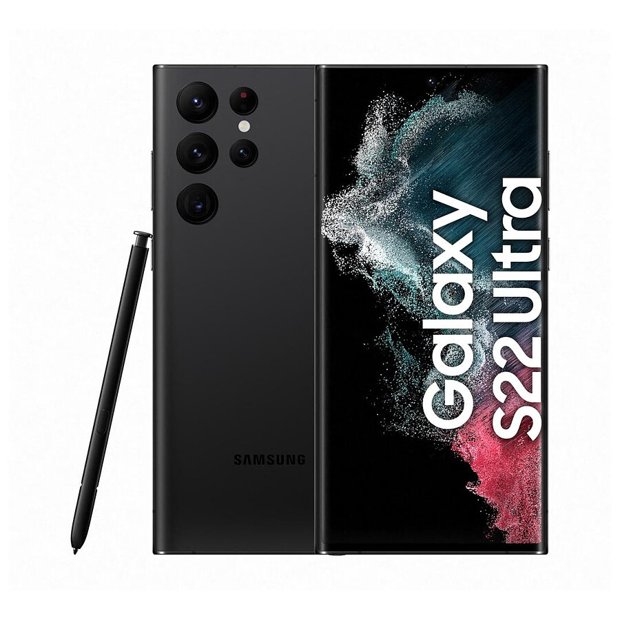 Smartphone reconditionné Samsung Galaxy S22 Ultra 5G (Noir) - 512 Go - 12 Go · Reconditionné