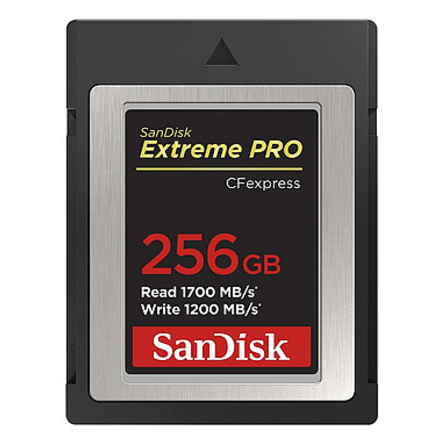 SanDisk Extreme Pro CFexpress Type B 256 Go - Carte mémoire Sandisk sur