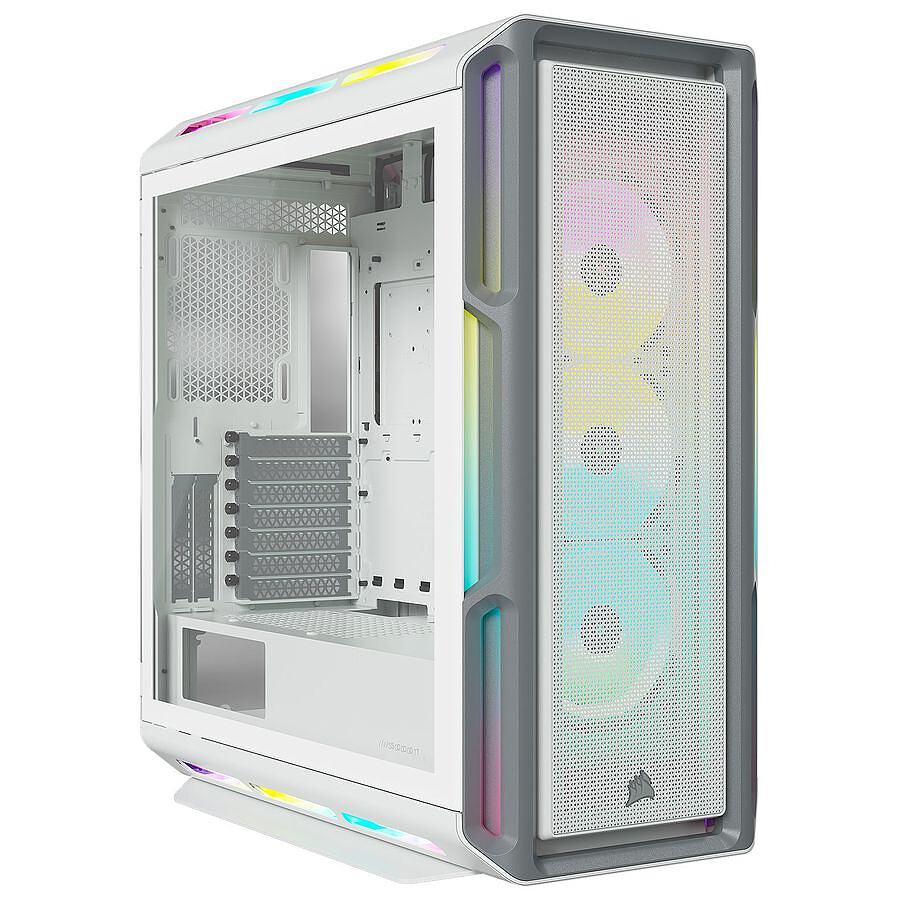 Boîtier PC Corsair ICUE 5000T RGB - Blanc