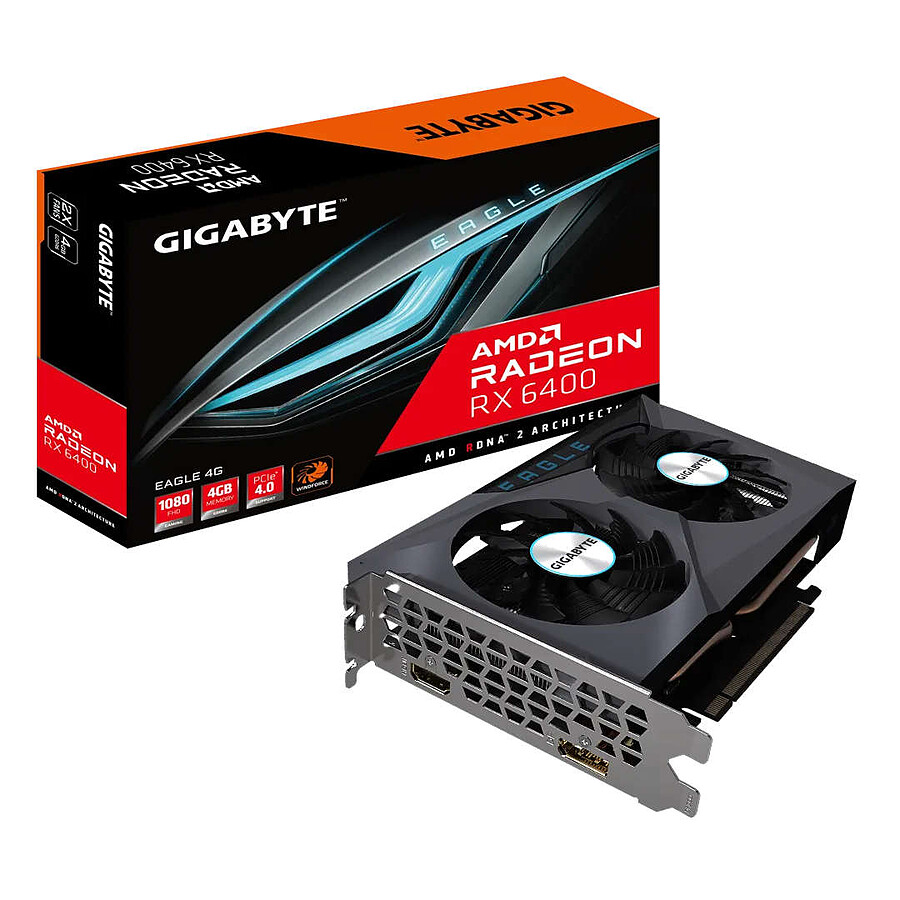 Carte graphique Gigabyte Radeon RX 6400 EAGLE