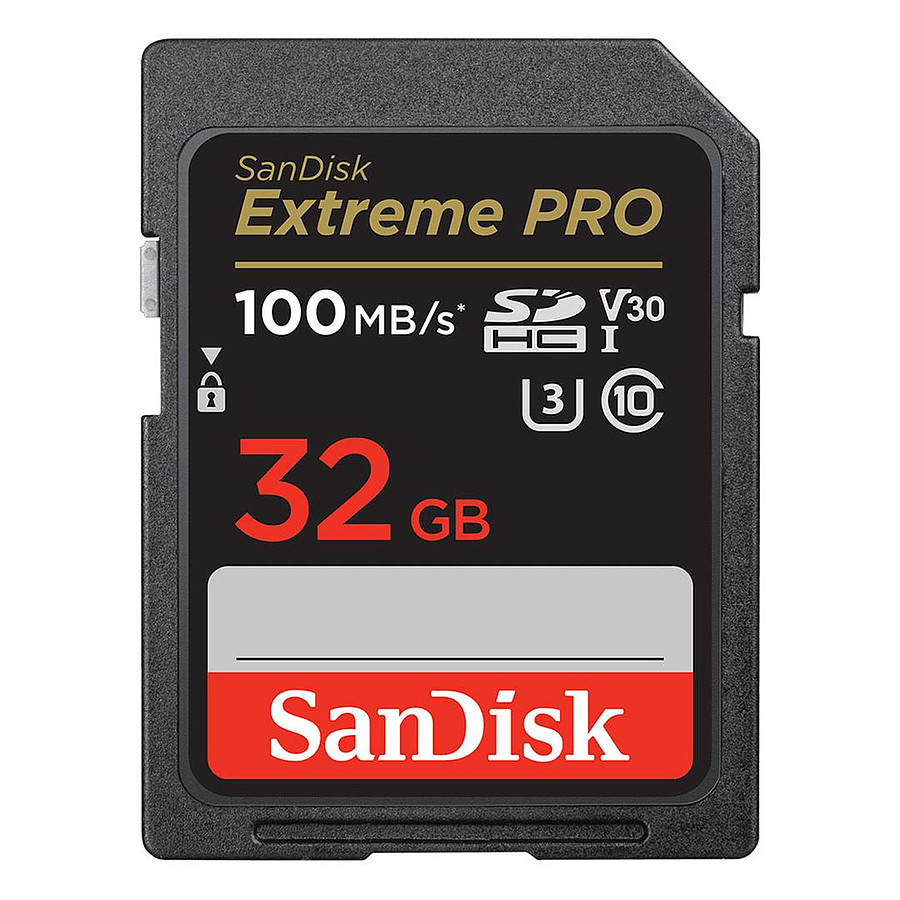Carte mémoire SanDisk Extreme Pro SDHC UHS-I   32 Go    (SDSDXXO-032G-GN4IN)