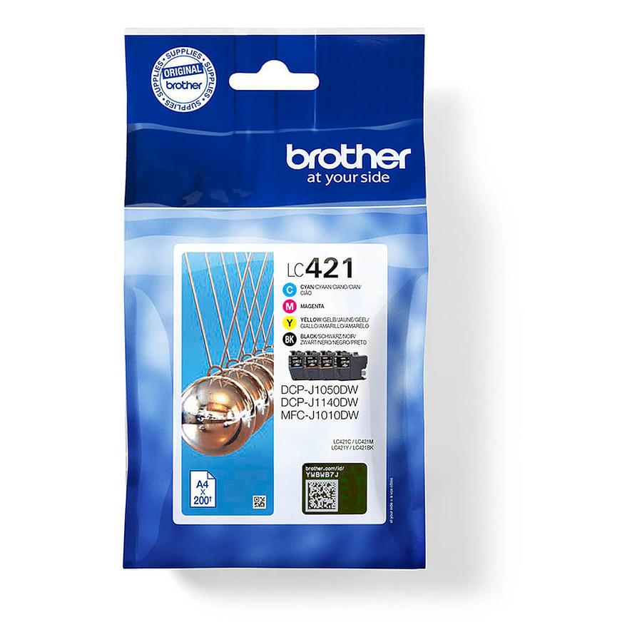 Cartouche d'encre Brother LC421 Multipack