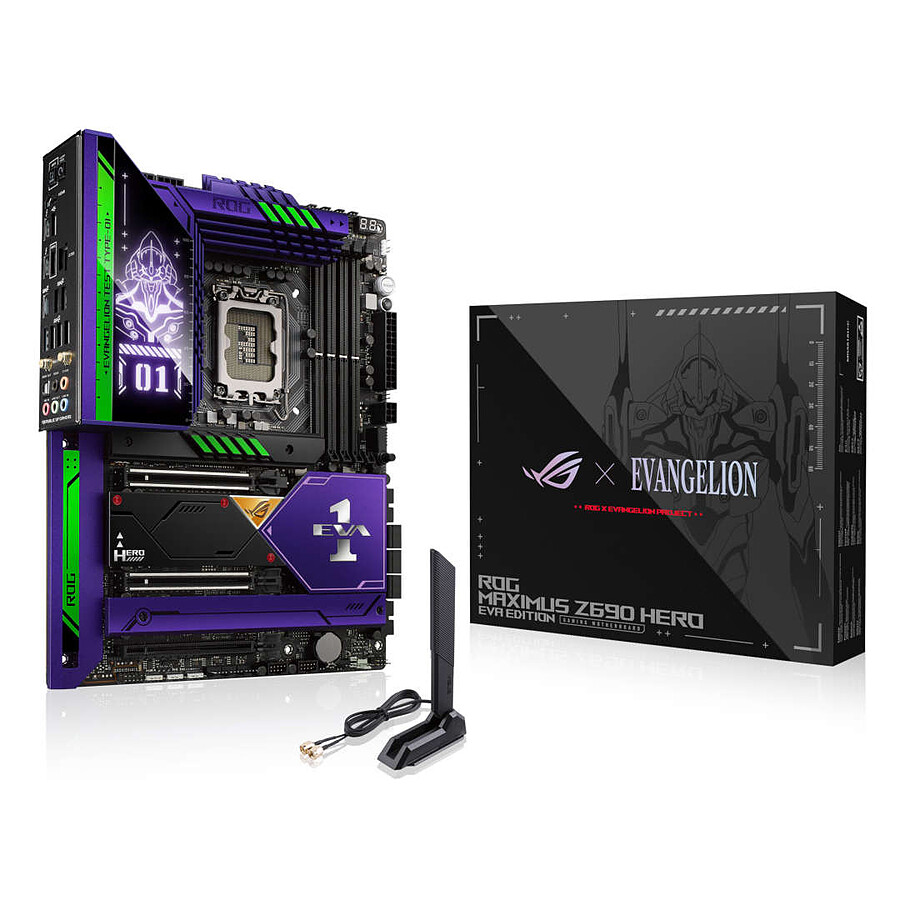 Carte mère Asus ROG MAXIMUS Z690 HERO EVA Edition - Occasion