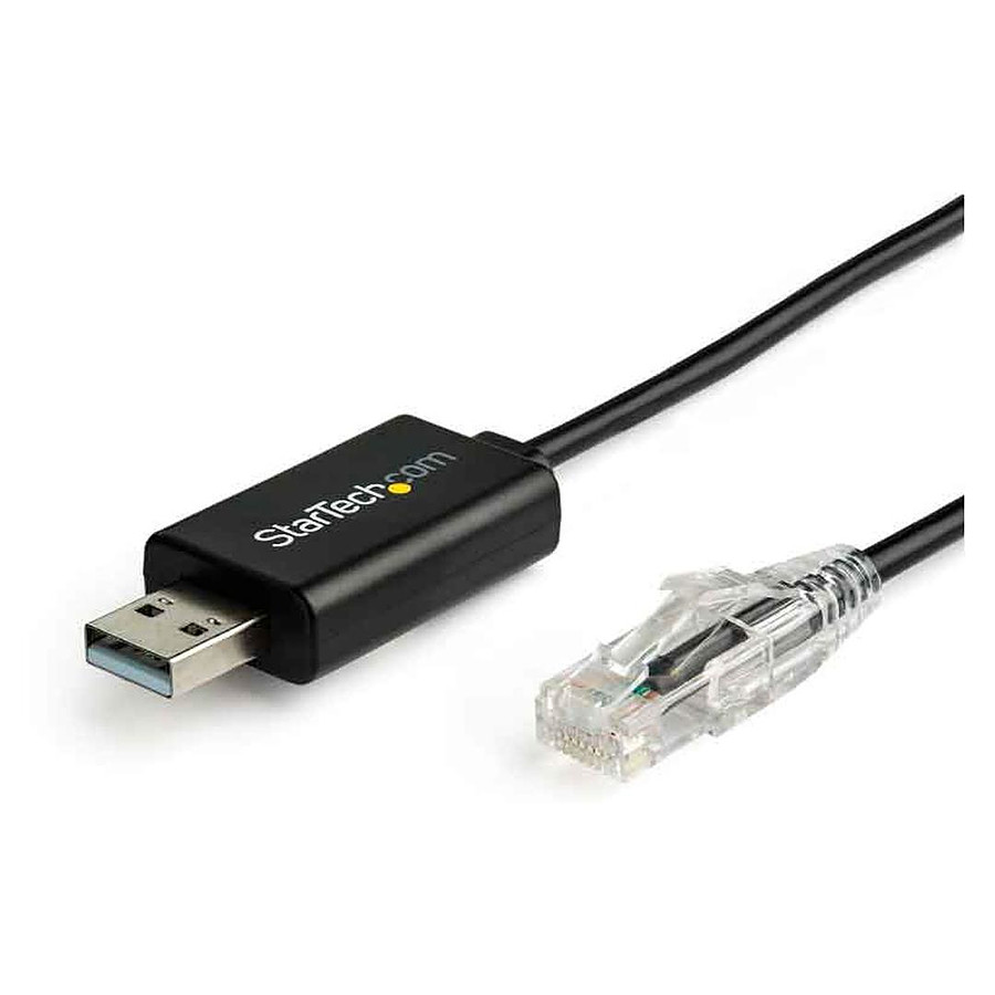 Câble RJ45 StarTech.com Câble console Cisco USB vers RJ45 - M/M - 1,8 m