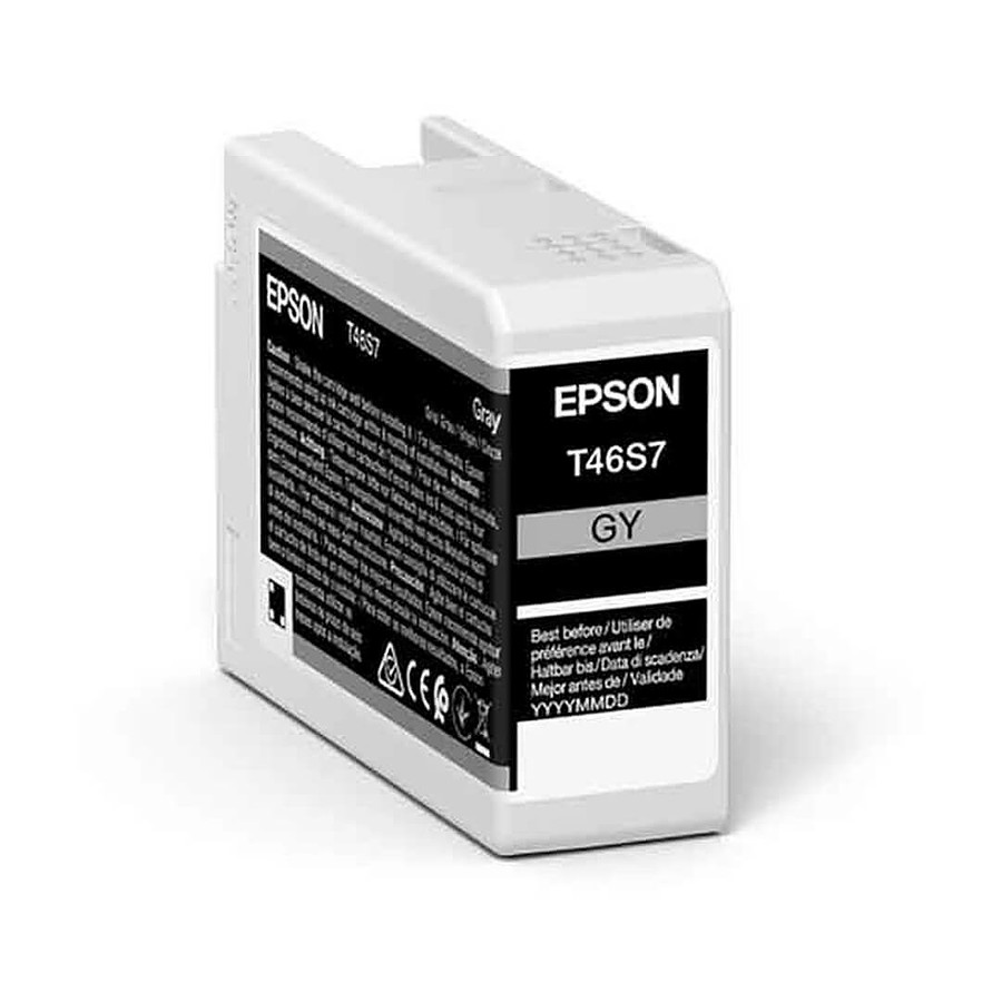 Cartouche d'encre Epson Singlepack T46S7 UltraChrome Pro 10 ink Gris