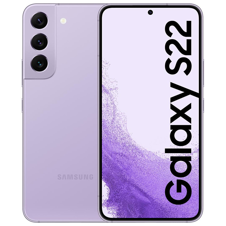 Smartphone reconditionné Samsung Galaxy S22 5G (Lavande) - 128 Go - 8 Go · Reconditionné