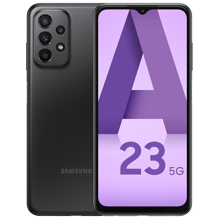 Smartphone Samsung Galaxy A23 5G Entreprise Edition (Noir) - 128 Go - 4 Go