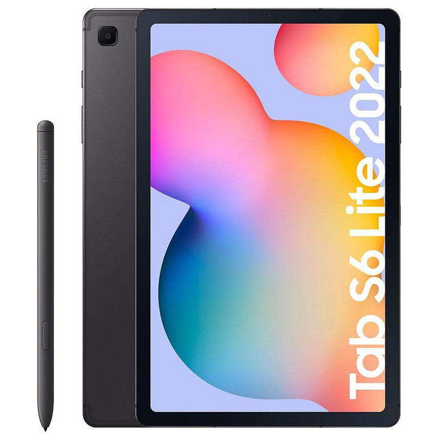 Tablette reconditionnée Samsung Galaxy Tab S6 Lite (2022 Edition) 10.4" SM-P613 (Gris) - 64 Go · Reconditionné