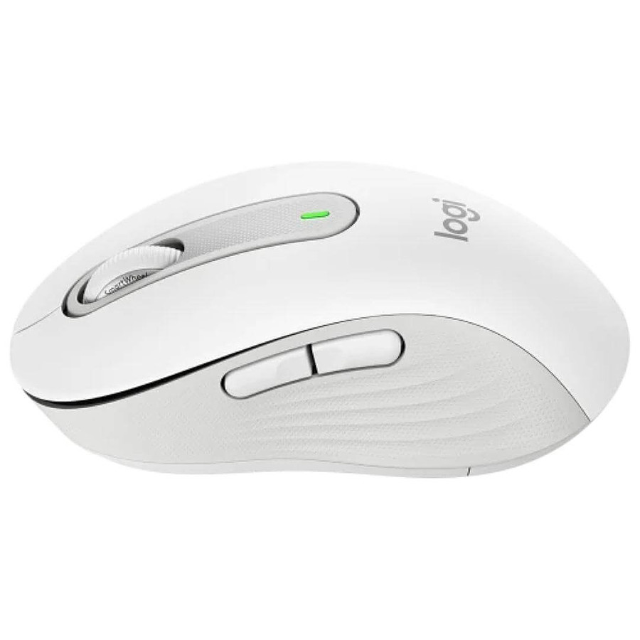 Souris Logitech Sans Fil Signature M650 Silencieuse, Bluetooth - Blanche -  910-006255