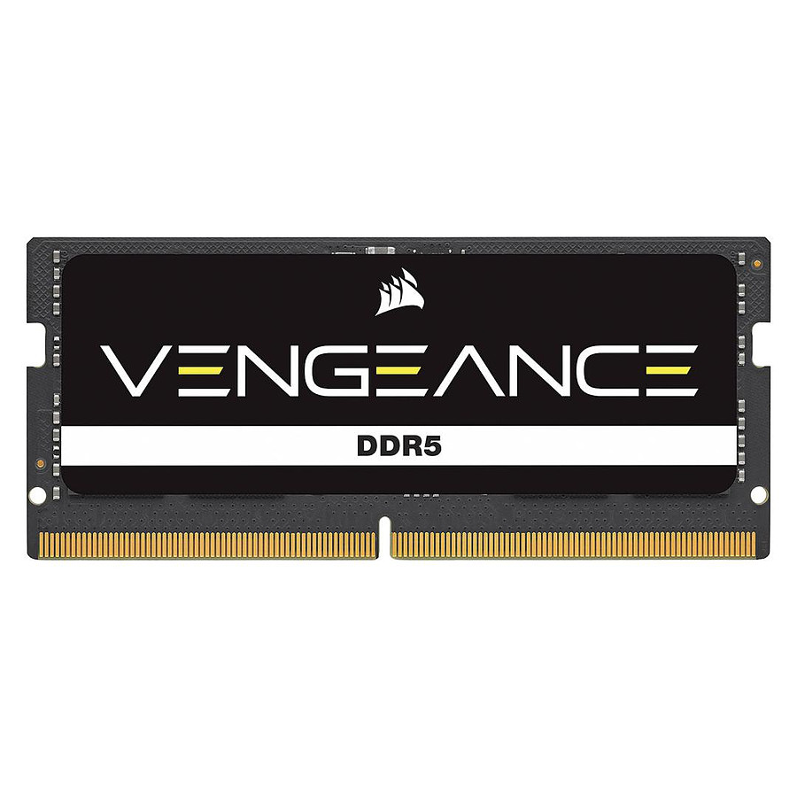 Mémoire Corsair Vengeance SODIMM - 1 x 16 Go (16 Go) - DDR5 4800 MHz - CL40