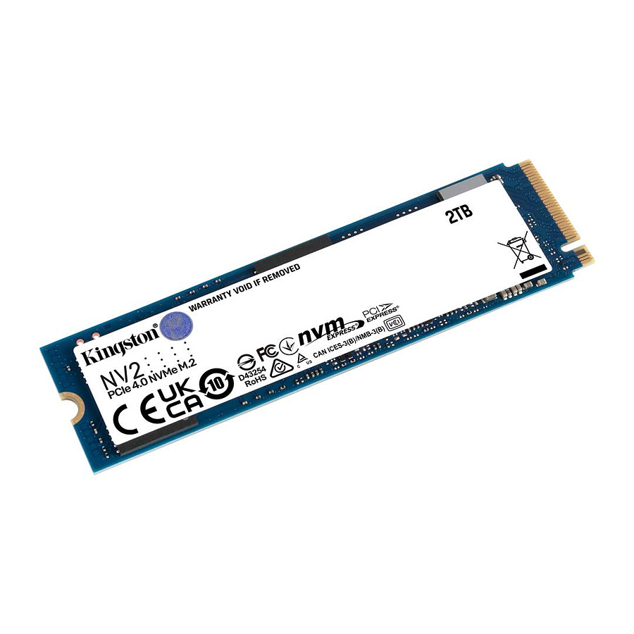 Crucial P3 2To M.2 PCIe Gen3 NVMe SSD interne - Jusqu’à 3500Mo/s -  CT2000P3SSD8