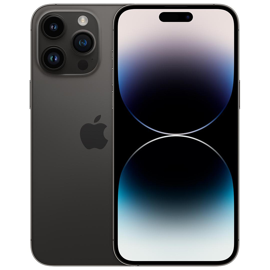 Smartphone reconditionné Apple iPhone 14 Pro Max (Noir Sidéral) - 128 Go · Reconditionné