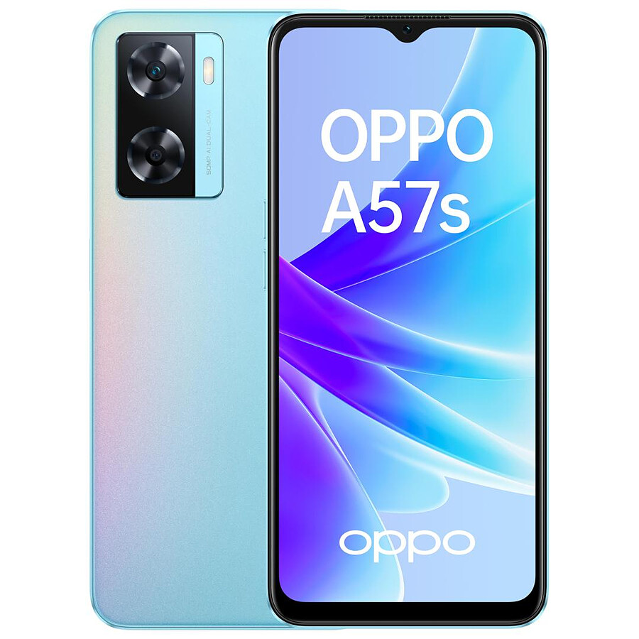 Smartphone reconditionné OPPO A57S 5G (Bleu) - 128 Go - 4 Go · Reconditionné