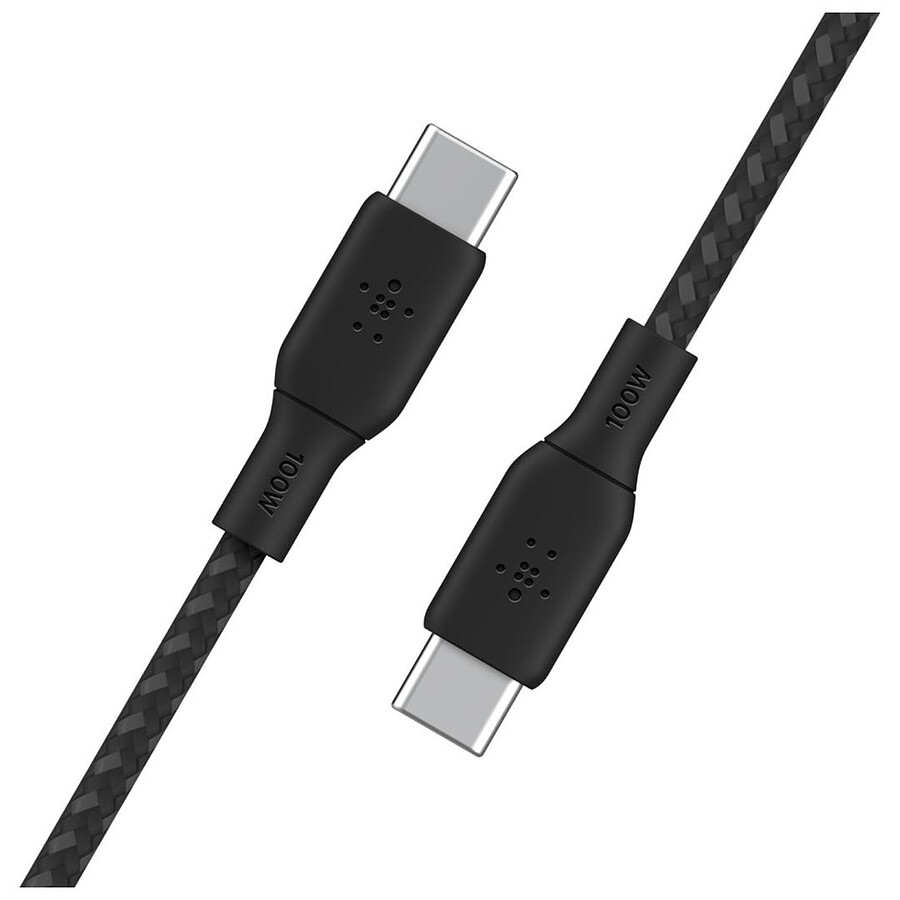 Rocket Games Câble de chargement et de données USB C 3m Noir pour
