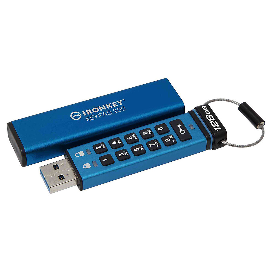 Clé USB Kingston IronKey Keypad 200 128 Go