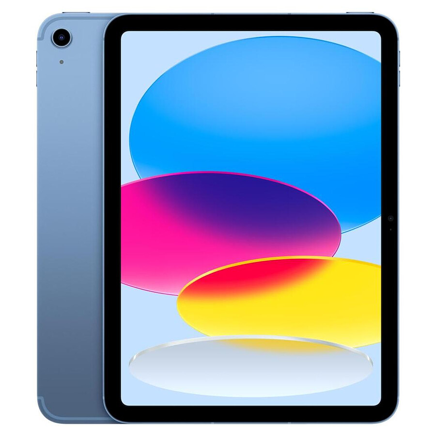 Tablette Apple iPad  Wi-Fi + Cellular 10.9 - 64 Go - Bleu (10 ème génération) v2