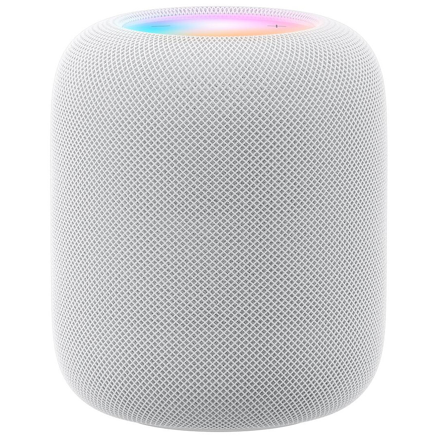 Système Audio Multiroom Apple HomePod Blanc (2025) - Enceinte connectée 