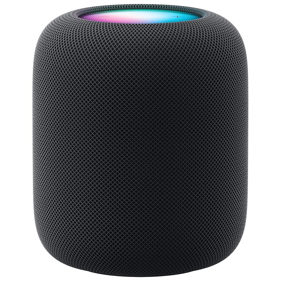 Système Audio Multiroom Apple HomePod Minuit (2025) - Enceinte connectée 