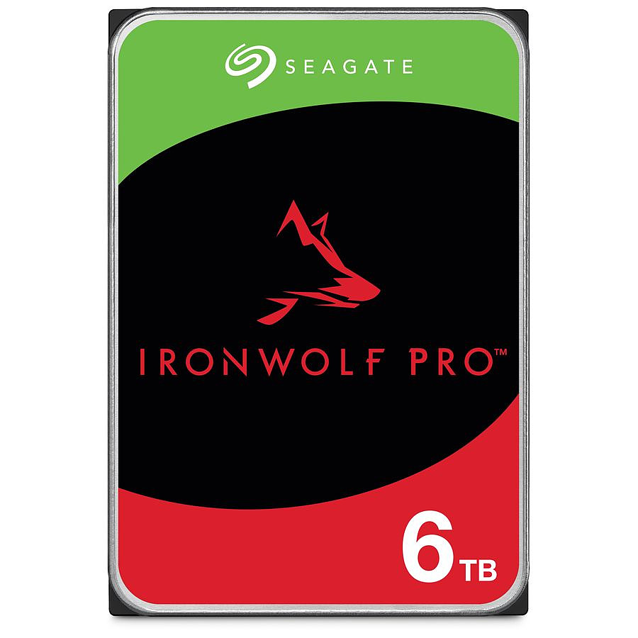 Disque dur interne Seagate IronWolf Pro - 6 To - 256 Mo