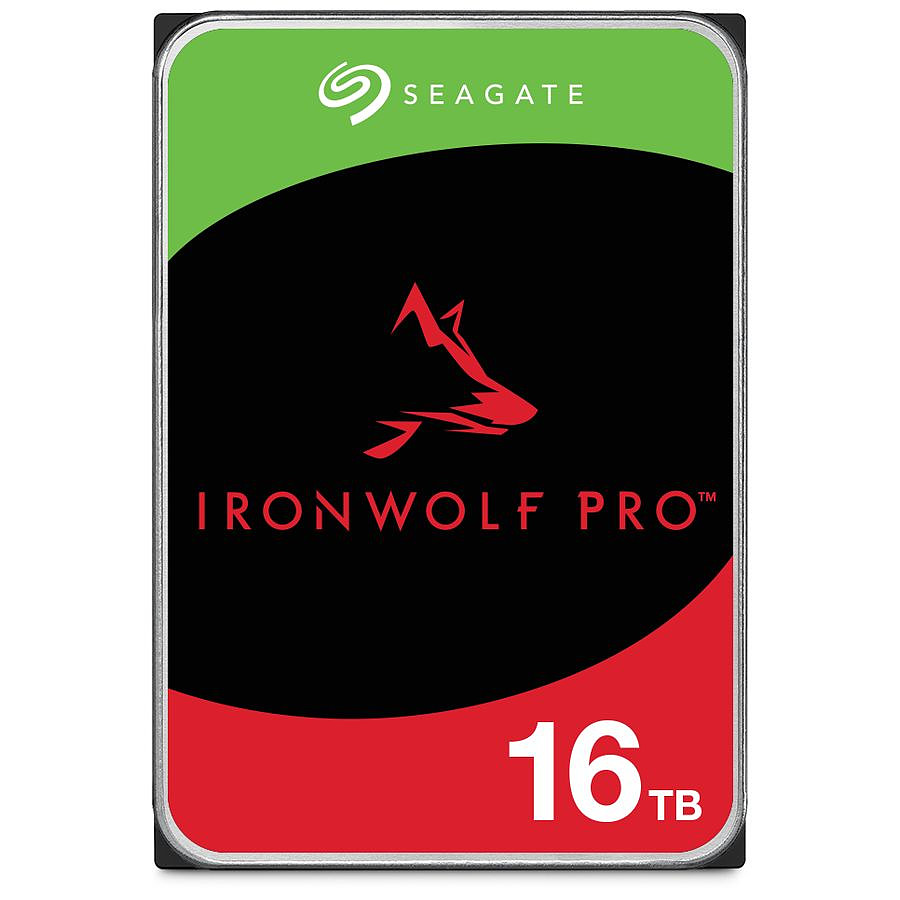 Disque dur interne Seagate IronWolf Pro - 16 To - 256 Mo