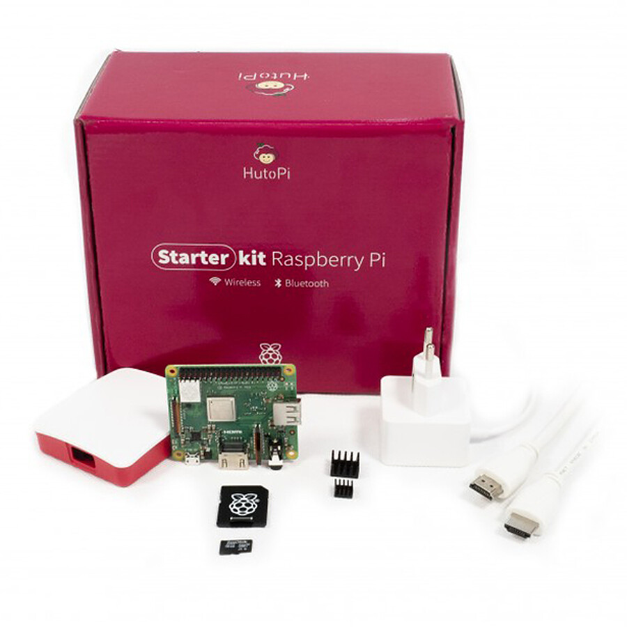 Raspberry Pi Hutopi Kit de démarrage Raspberry Pi 3B+